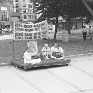 Near Park Street train station, Boston, 1979