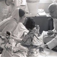 Sri Sri Radha Gopivallabha's Installation - Boston, 1971